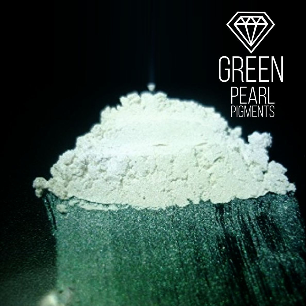 CraftPigments Pearl "Green", зеленый 25мл