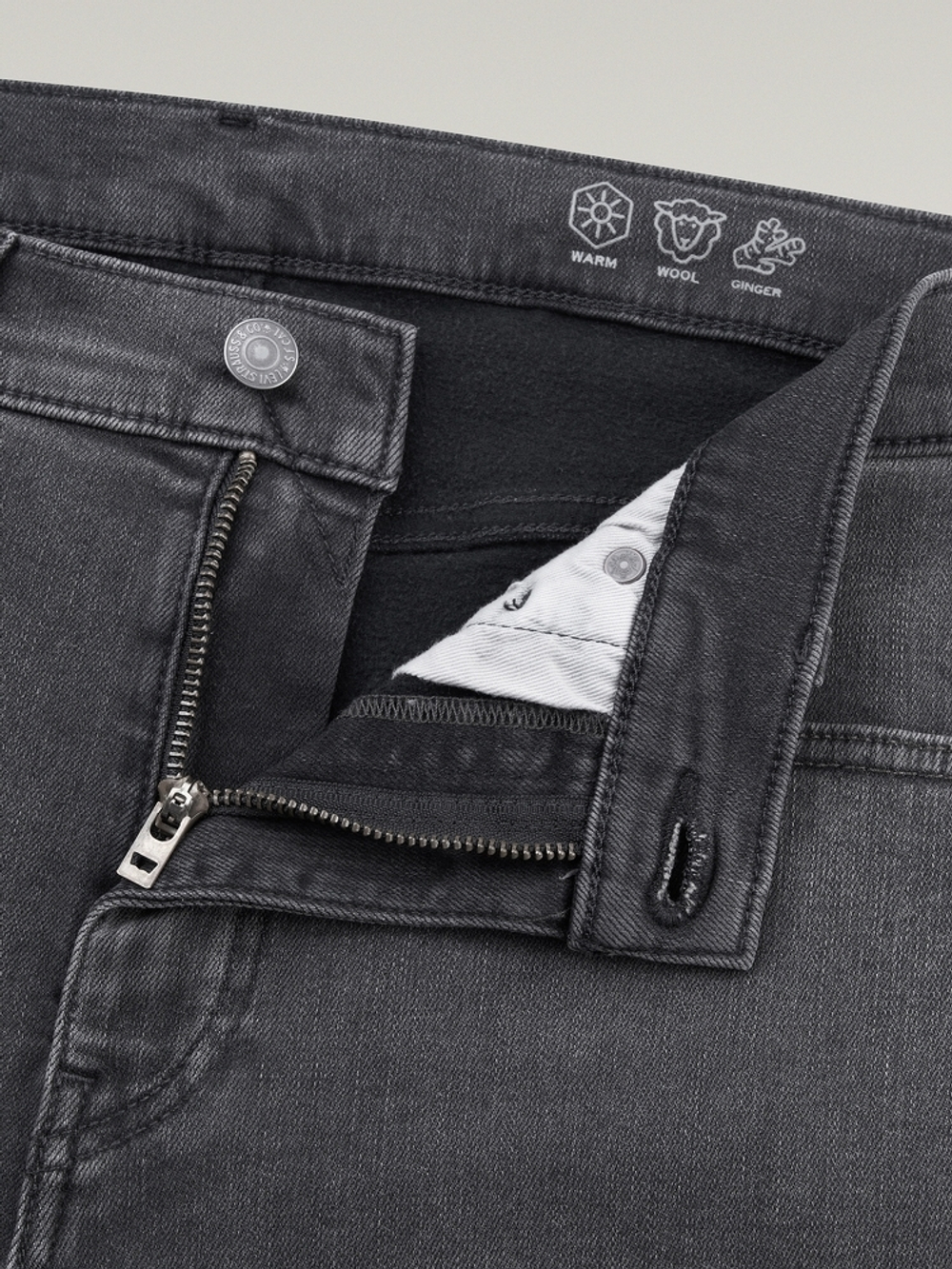 Мужские джинсы Levi's 502 Taper 29507-1588, Утепленные