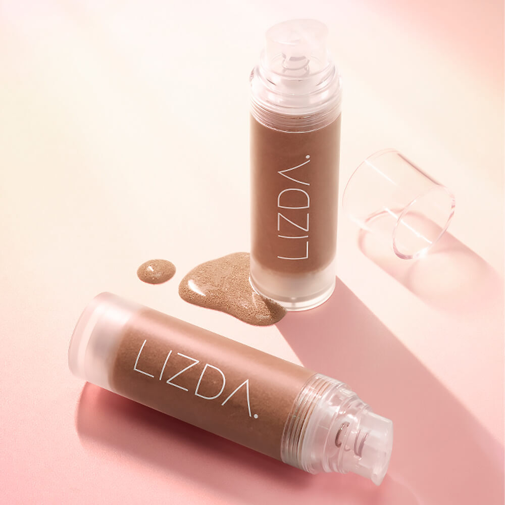 Лёгкая тональная основа с 3 видами гиалуроновой кислоты Lizda Zero Fit Cover Capsule Foundation — 22 Light Beige Срок НОЯБРЬ 2025
