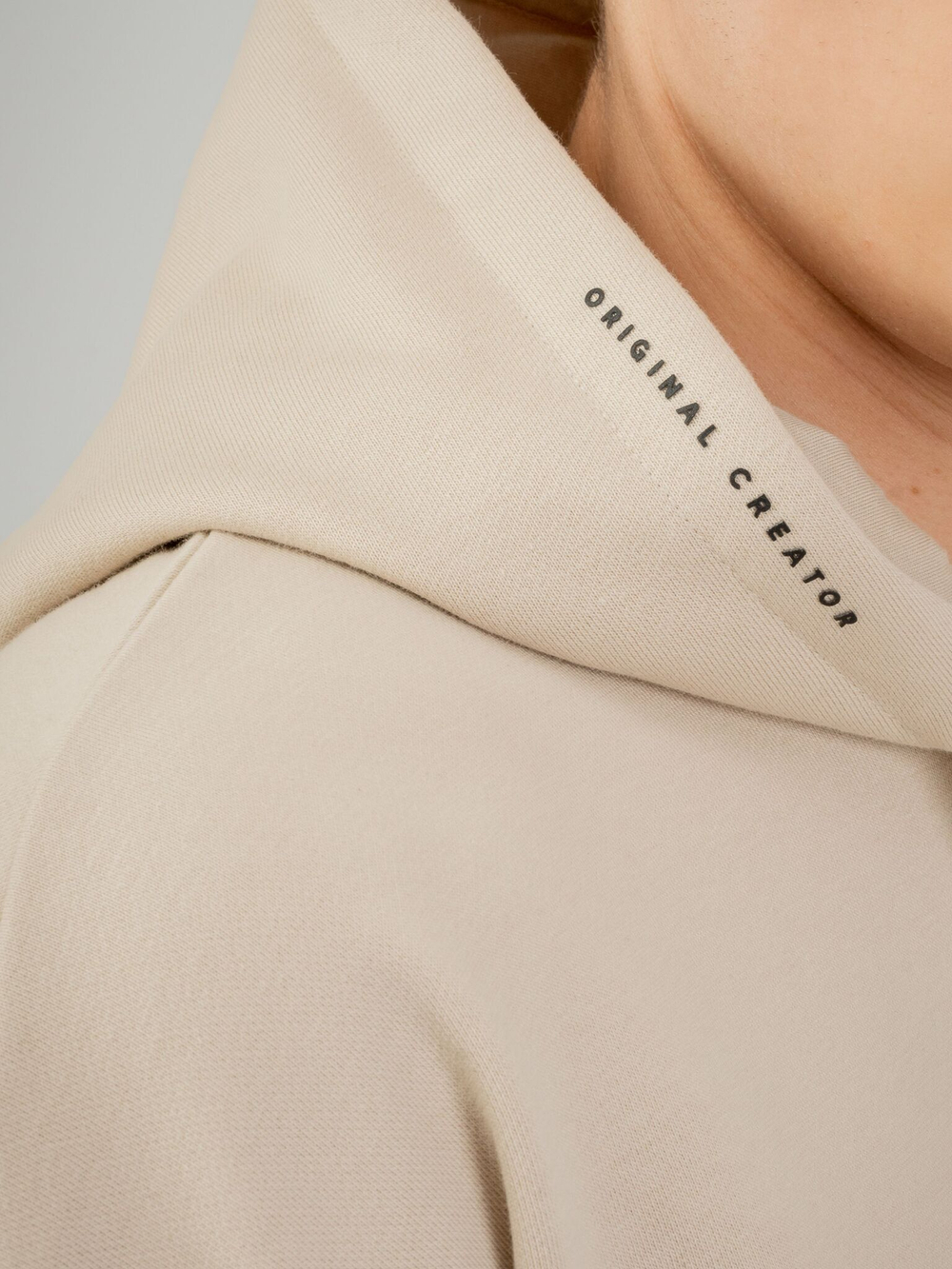 Худи мужское ORIGINAL CREATOR ERROR_404 HOODIE, Бежевый