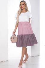 Платье Ветер перемен роза П10109 LT Collection