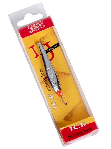 Блесна вертикальная зимняя Lucky John MODEL S-2 c впаяным крючком 03.0г S блистер