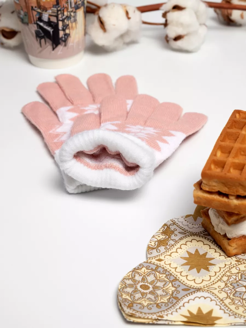 перчатки зимние шерстяные митенки