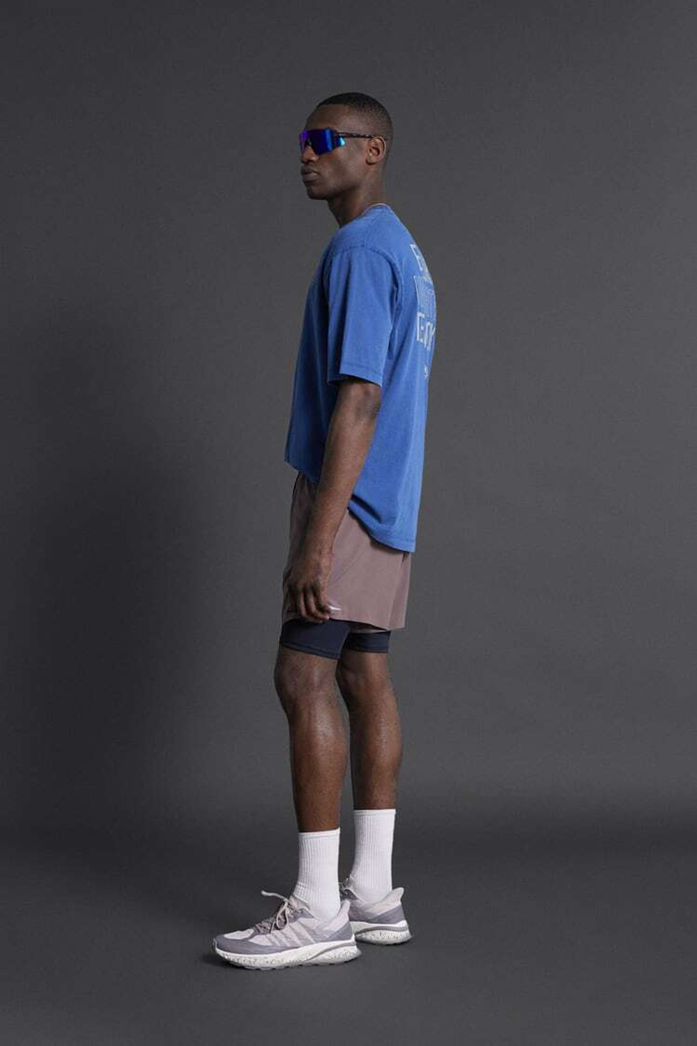 ZARA СПОРТИВНЫЕ ШОРТЫ 2-В-1, СВЕТЛО-ГРАНАТОВЫЙ