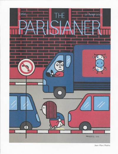 Постер журнала The Parisianer 21-08-2013