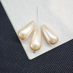 Жемчуг Майорка, капля кремовый, 20×10мм, штучно