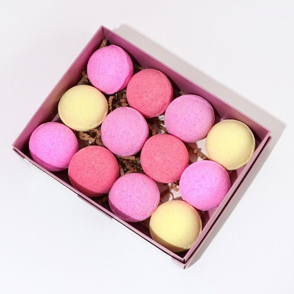 Набор из 12 бомбочек для ванны «С Новым годом!»