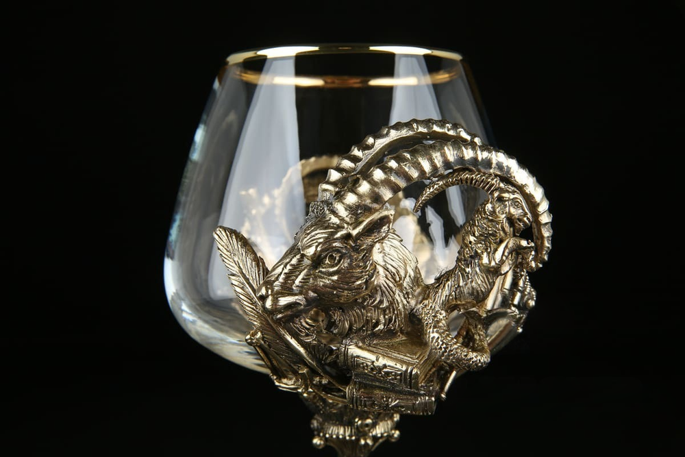 Бокал для коньяка "Гороскоп Козерог"