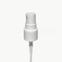 Дозатор для крема 18 белый рифленый