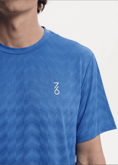 Футболка мужская 7/6 Loddy T-Shirt 2.0 - Rigatta Blue
