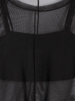 Лонгслив для девочки прозрачный и топ