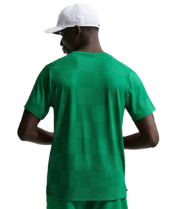 Мужская теннисная футболка Nike Court Advantage Dri-Fit - malachite/white