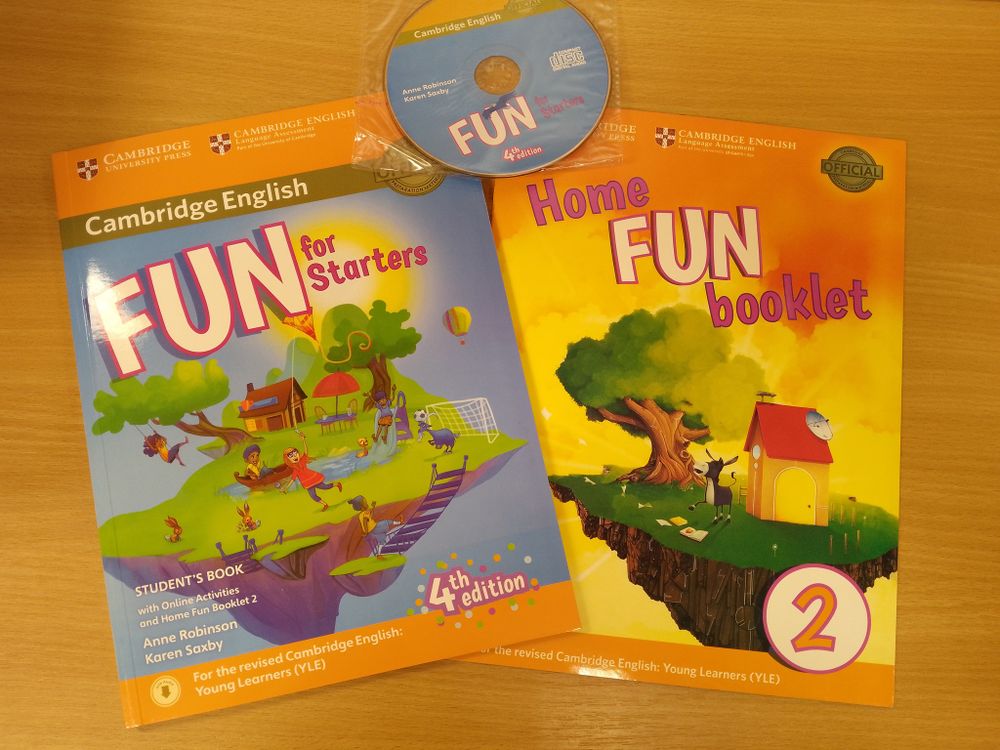 Fun for 4Ed Starters SB + Onl Activ + CD + Home Fun Booklet