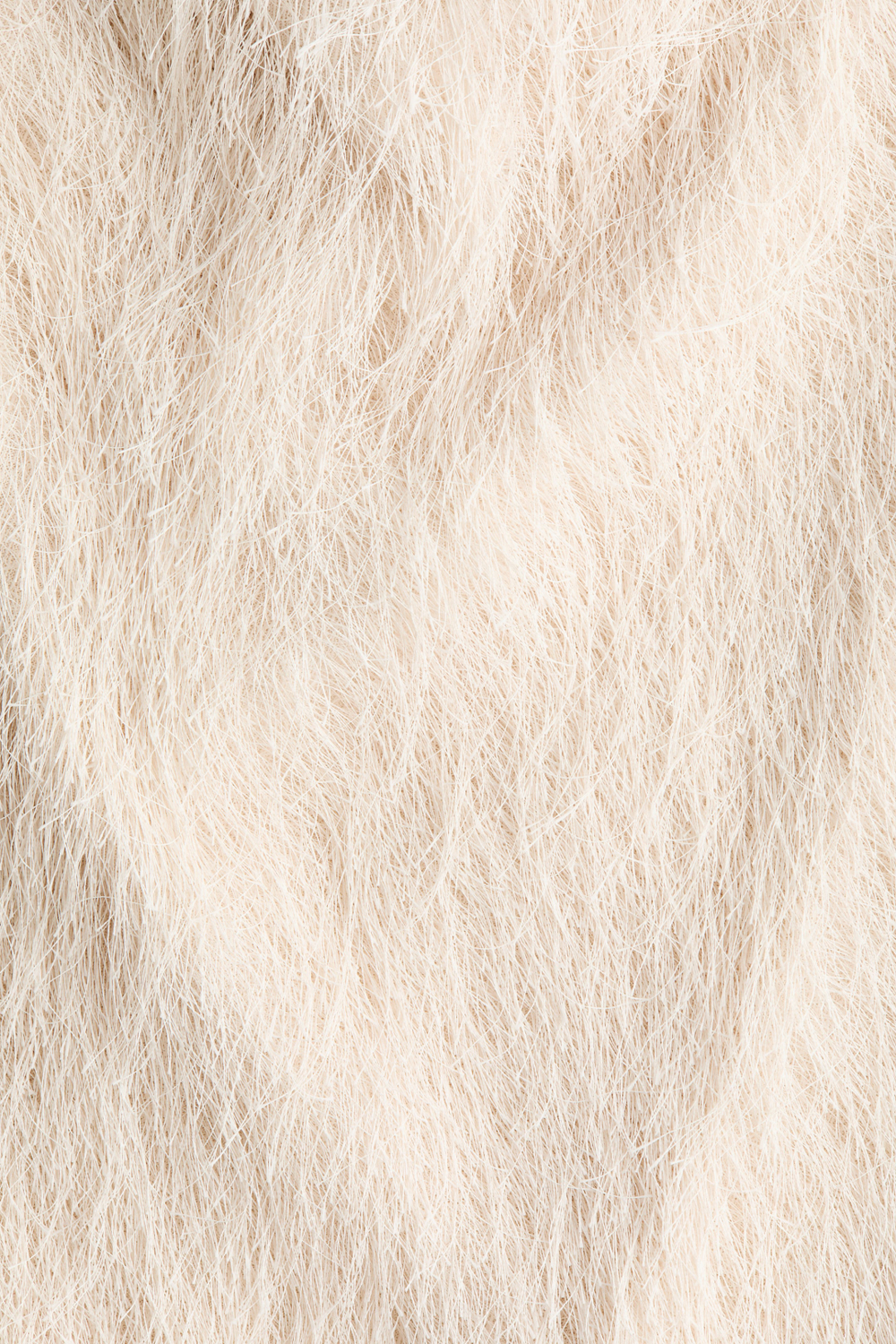 H&M Топ с кисточками, кремовый