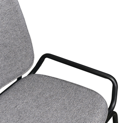 Стул Latitude Ror Double Frame черный /серый