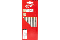 Пилочки Milwaukee для лобзика T101BR 105 мм 5 шт (ЦЕНА ЗА 1 ШТ)