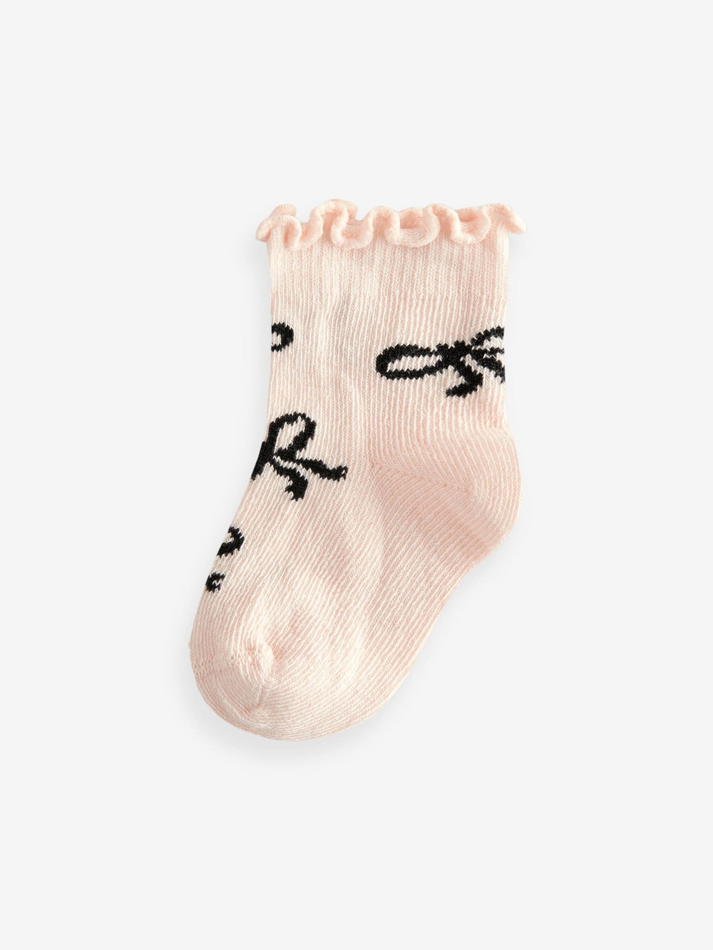 Носки для малышей Next K84-562, 5 шт., Молочный, Серый, Черный