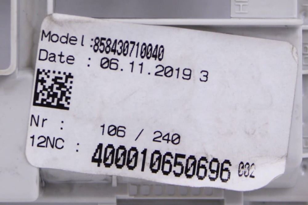 Модуль управления и индикации стиральной машины Gorenje WT 62113