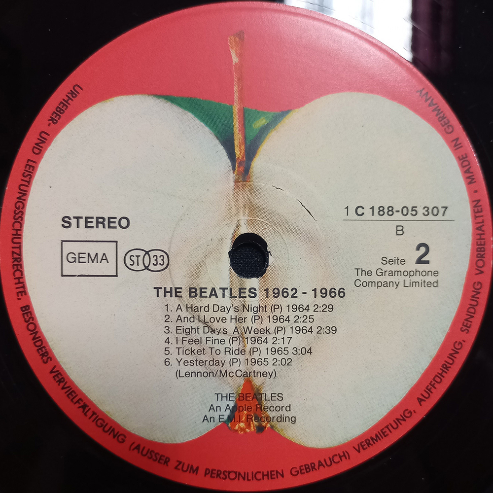 The Beatles / 1962-1966 (2LP)