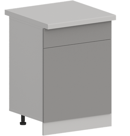 Кухня Модуль ШН1Я 601М Графит / Лайт Грей