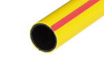 Шланг полив. (АКВАРЕЛЬ) 1/2*25м (12,5мм) (желтый с кр. пол.) 3-слоя  (104/1шт)