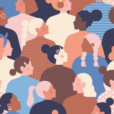 Девочки разных цветов кожи и национальностей