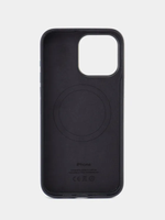 Leather Case (с сенсорной клавишей и АНИМАЦИЕЙ) для iPhone 16 Pro Max