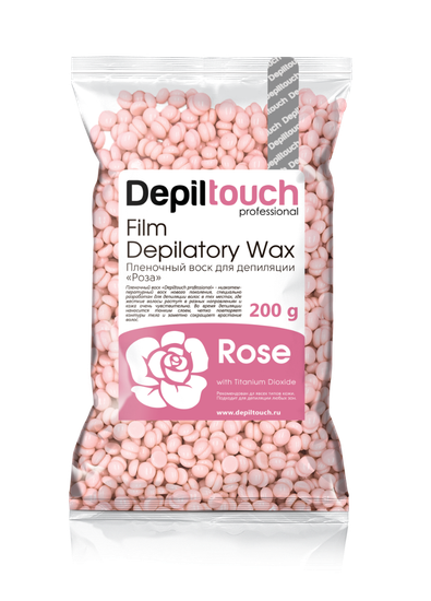 Воск в гранулах Depiltouch Роза 200 гр.