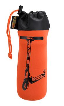 Держатель для бутылок "Самокат" оранжевый (2 колеса)_promo