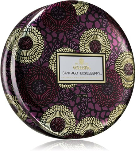 VOLUSPA Japonica Santiago Huckleberry - ароматическая свеча в банке /   340  g  / GTIN 806644072225