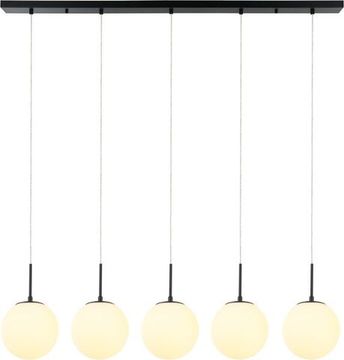 Светильник подвесной 5*Е27 2168/02/05PL чёрный Antell Stilfort