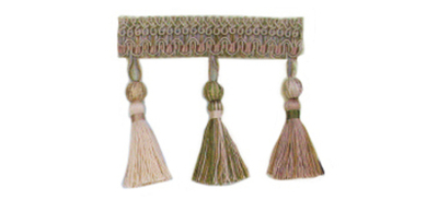 10007/51 Бахрома с кисточками и бубенчиками
