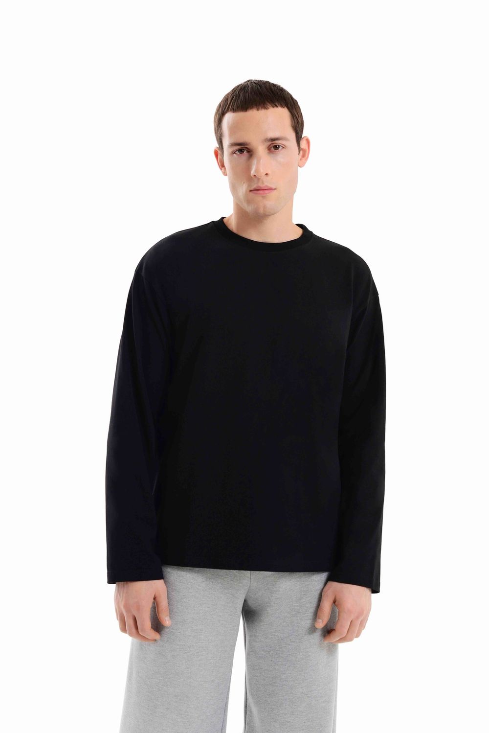 Лонгслив Weme Оверсайз черный