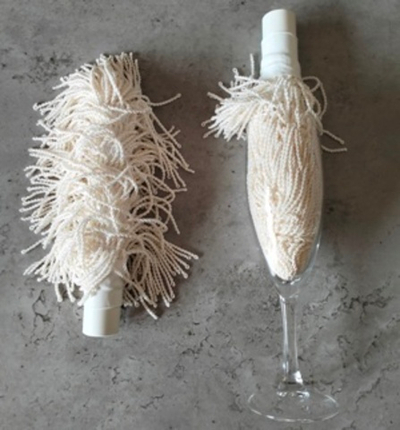 Щетка Для Бокалов Шампанского Для Полировщика Бокалов Besser Vacuum Speedy Glass