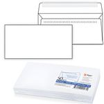 Конверты Е65 (110х220 мм), SECURITY, отрывная лента, 80 г/м2, КОМПЛЕКТ 50 шт., внутренняя запечатка, 121182.50