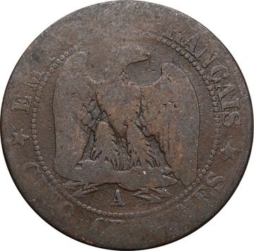 5 сантимов 1861-1865 Франция