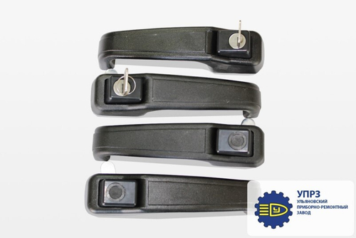 Ручка двери бок. /УАЗ 469/  люкс  (4 шт) широкие БАРС (УПРЗ)