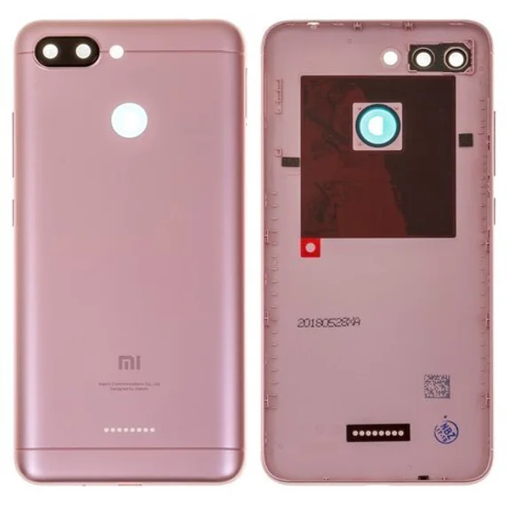 Задняя крышка для Xiaomi Redmi 6 (Pink)