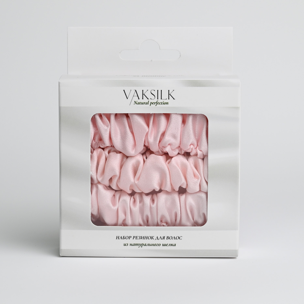 Набор резинок для волос "Medium" розовый