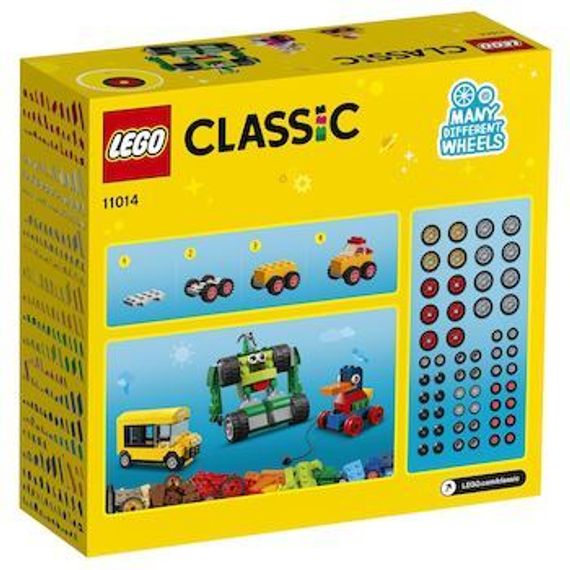 Lego konstruktor Classic Bricks and Wheels
