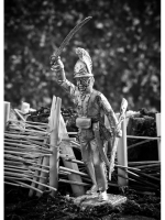 Оловянный солдатик Офицер добровольческого корпуса Крокова, 1807 год