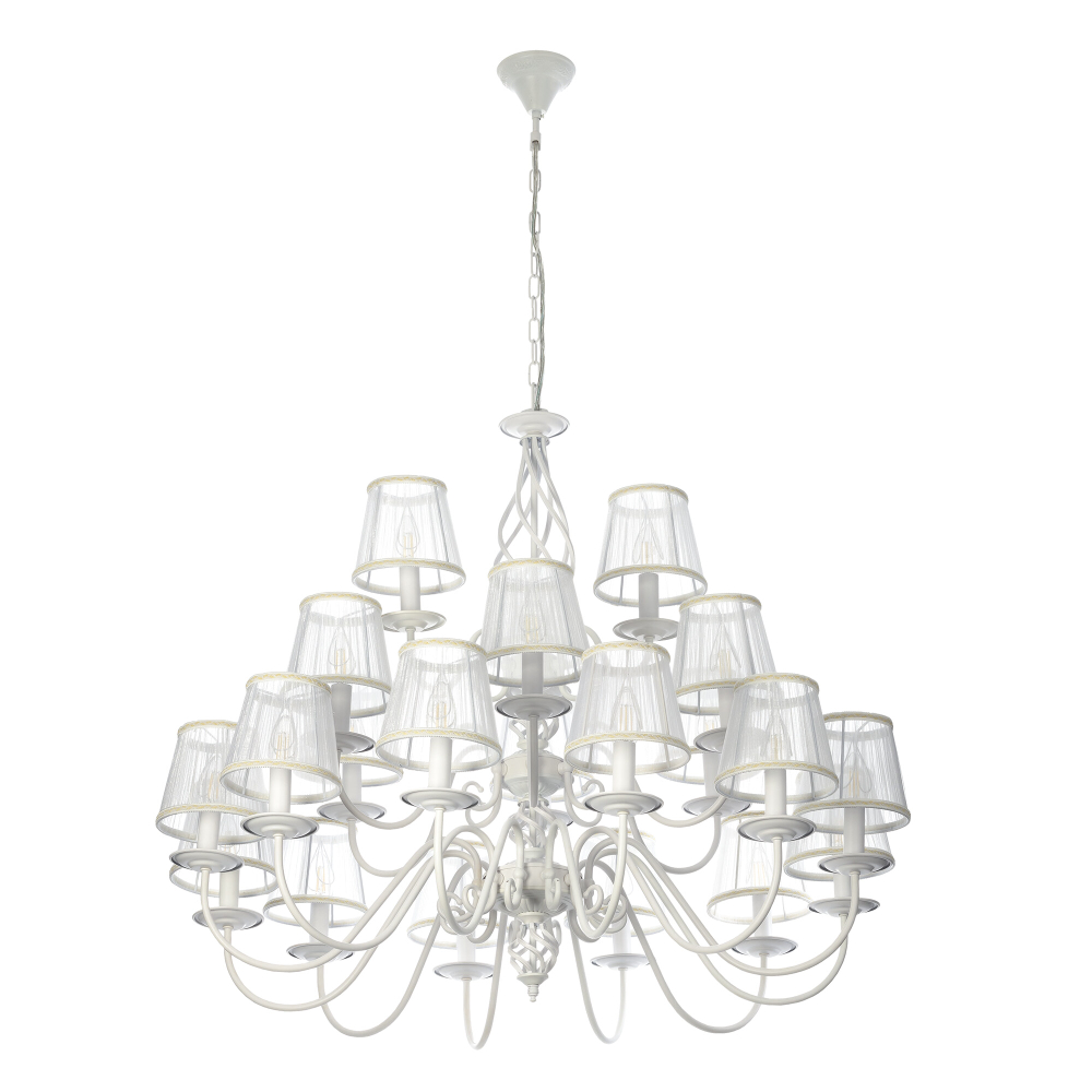 Citilux Ровена CL427250 Люстра с абажурами Белая