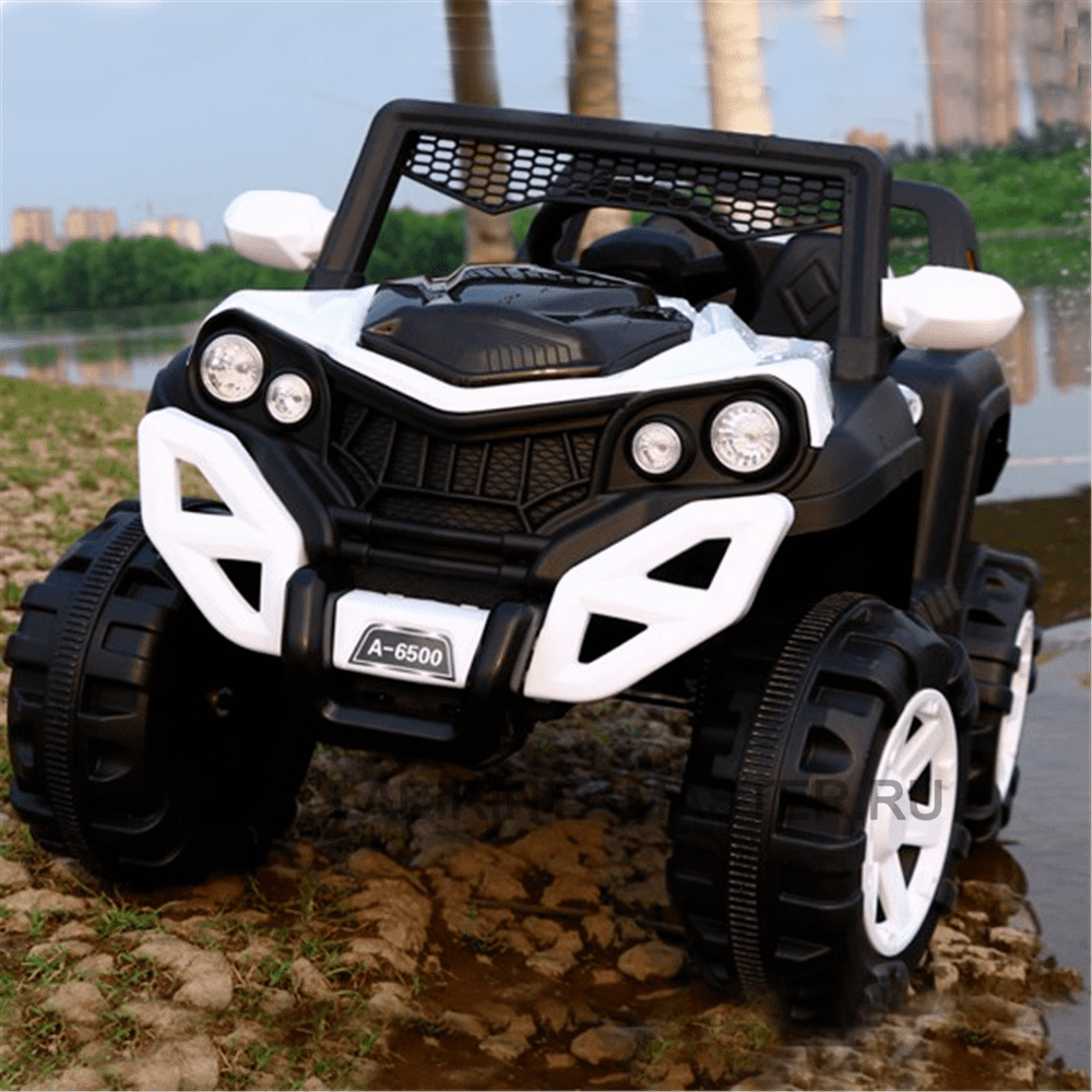 Детский электромобиль "Buggy - MalinaBay 6500",белый