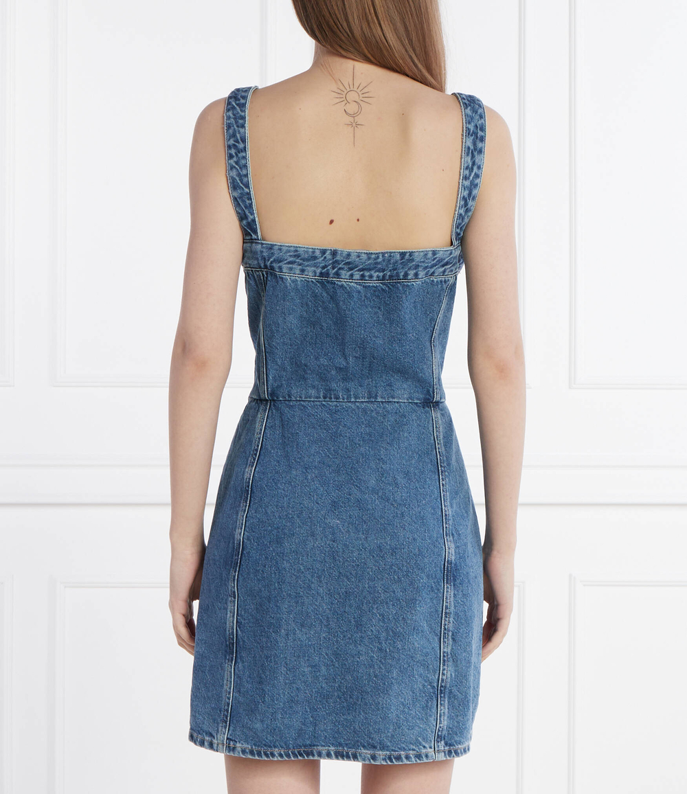 Джинсовое платье CALVIN KLEIN JEANS - голубой(J20J222783)