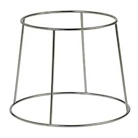 Подставка фуршетная стойка d 28/21 см h20 см круглая прут нерж. P.L. Proff Cuisine