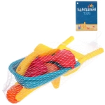 Набор для игры в песочнице «Тачка», 32*14 см, 5 предметов, микс