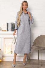 Платье Лоуренс НЬЮ (светло-серое) П14876-18М LT Collection