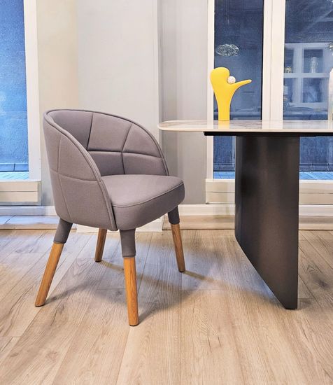 Стул Emily цвет серый