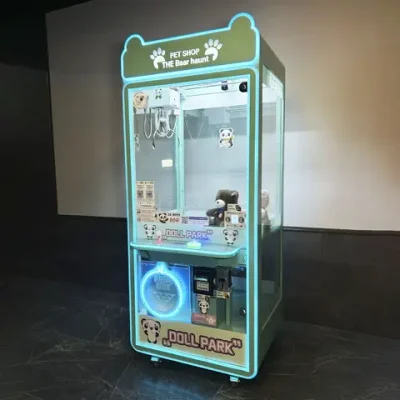 Набор милых информационных наклеек на призовой автомат "Doll Park"