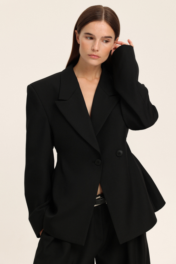 Жакет с защипами